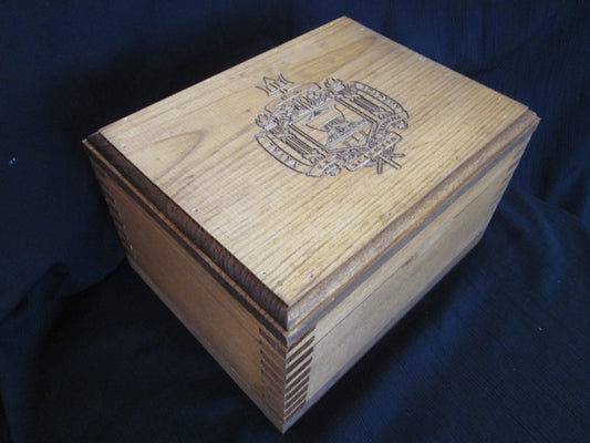 Official Licensed United States Naval Academy laser engraved logo Mini Accessory Box