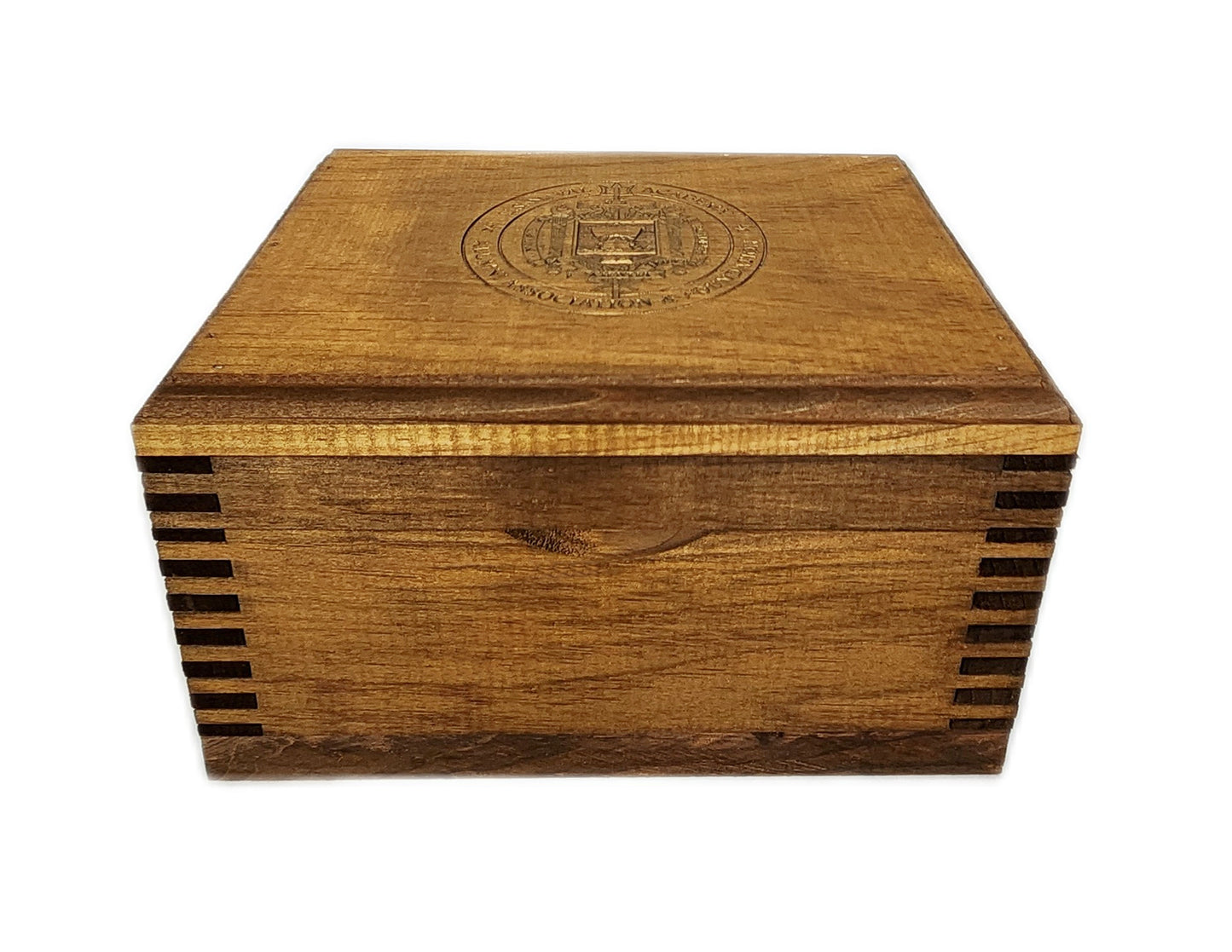 Official USNA Alumni Association laser engraved logo Mini-Accessory Memory Box